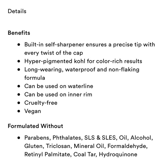 Smashbox Always Sharp Waterproof Kohl Liner - Picture 16 of 16